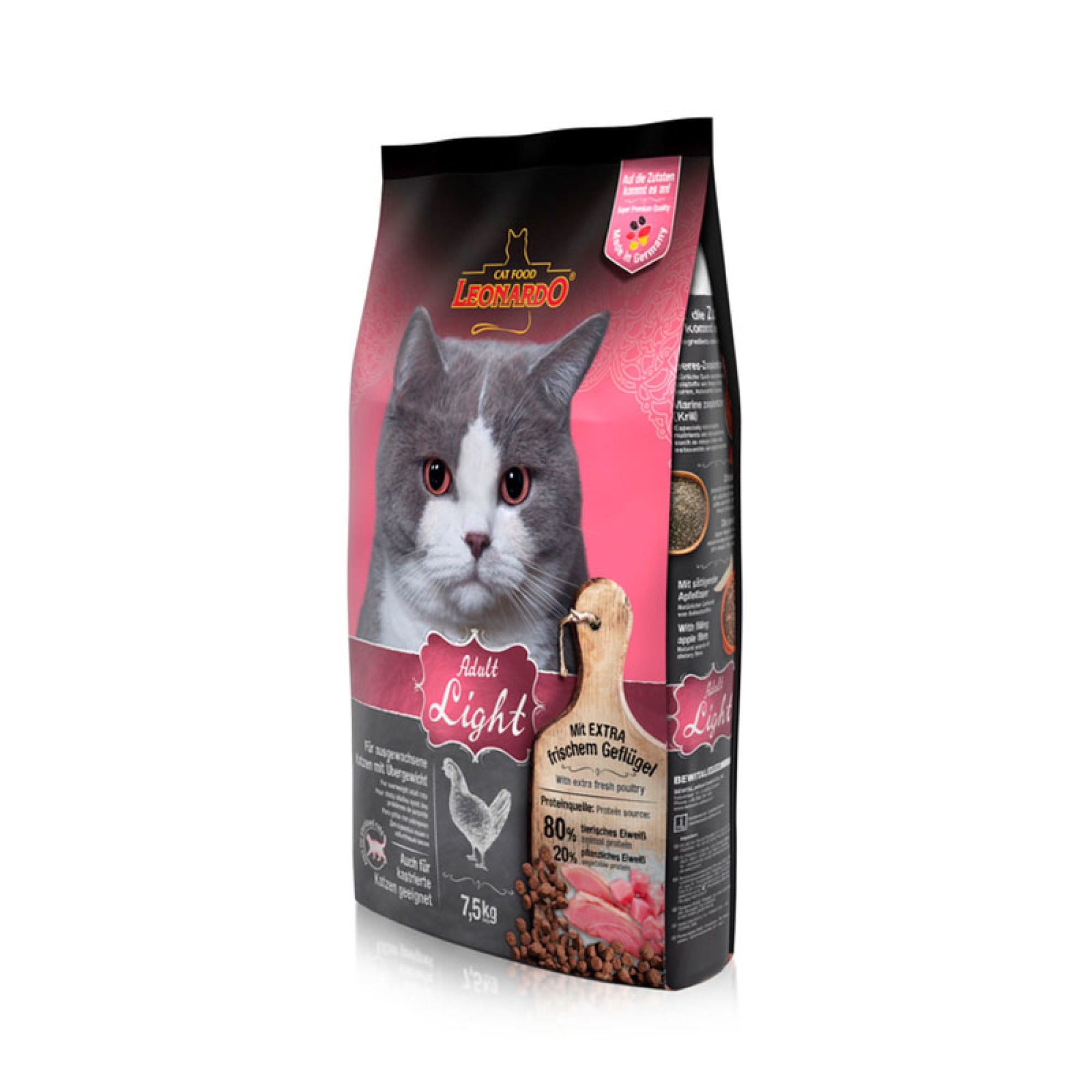Alimento Super Premium Para Gatos Adultos Sabor Pollo Light 7.5 Kg