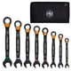 thumbnail image 1 of Juego De Llaves Combinadas Con Matraca 69508 Sae 8 Piezas Con Estuche Enrollable, 1 of 5