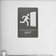 thumbnail image 2 of Señal ADA Johnson Plastics Plus Pack de 2 en Gris Claro/Blanco, 2 of 6