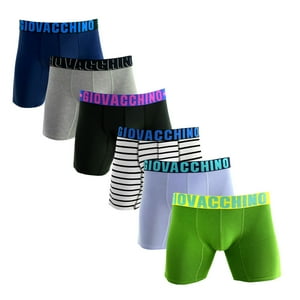 Giovacchino - Pack De 6 Boxer Largo Algodón Hombre