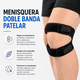 thumbnail image 3 of Menisquera Doble Banda Patelar Soporte Rodilla, 3 of 6
