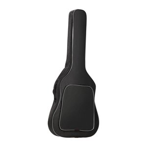 Magideal - Bolsa Para Guitarra, Mochila Acolchada, Correa De Hombro Ajustable Portátil Con Bolsillos Frontales, Estuche De Transporte Para Guitarra Acústica De 4 Gris