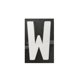 thumbnail image 1 of Plantilla Adhesiva Patente Letra W, 1 of 3