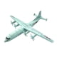 thumbnail image 2 of Modelo De Aviación 4D Hecho A Mano Escala 1/240 Para Recuerdos De Fiesta, Escena De Mesa Para Niños, Avión De Transporte, 2 of 5