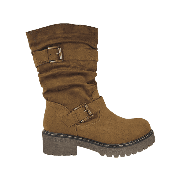 BOTINES CELINA RIGIO CAMEL MUJER | JS1806 - Talla 39 CL / 24.5 CM