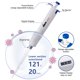 thumbnail image 4 of Micropipeta FOUR E'S SCIENTIFIC, volumen ajustable de 1 a 10 ml, 4 of 7