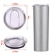 thumbnail image 3 of Paquete de 3 tapas de repuesto para vaso delgado de 590 ml YETI Rambler, 3 of 7