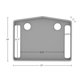 thumbnail image 4 of Mesa Walker Tray con 2 portavasos, color gris esmerilado, 4 of 6