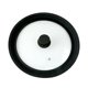thumbnail image 1 of Tapa Olla Univer 1 Pieza Vidrio - Silicona Negro, 1 of 3