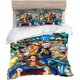 thumbnail image 1 of Anime One Piece Bedding Set, Luffy Bedding Set, Duvet Cover, D Print, Microfiber, with Pillowcase, Pou, 1 of 3