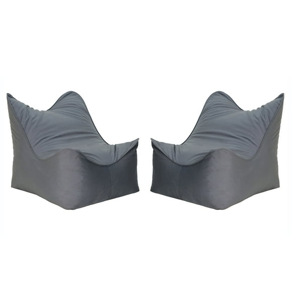 Set Pouf Potter 1c Felpa Gris