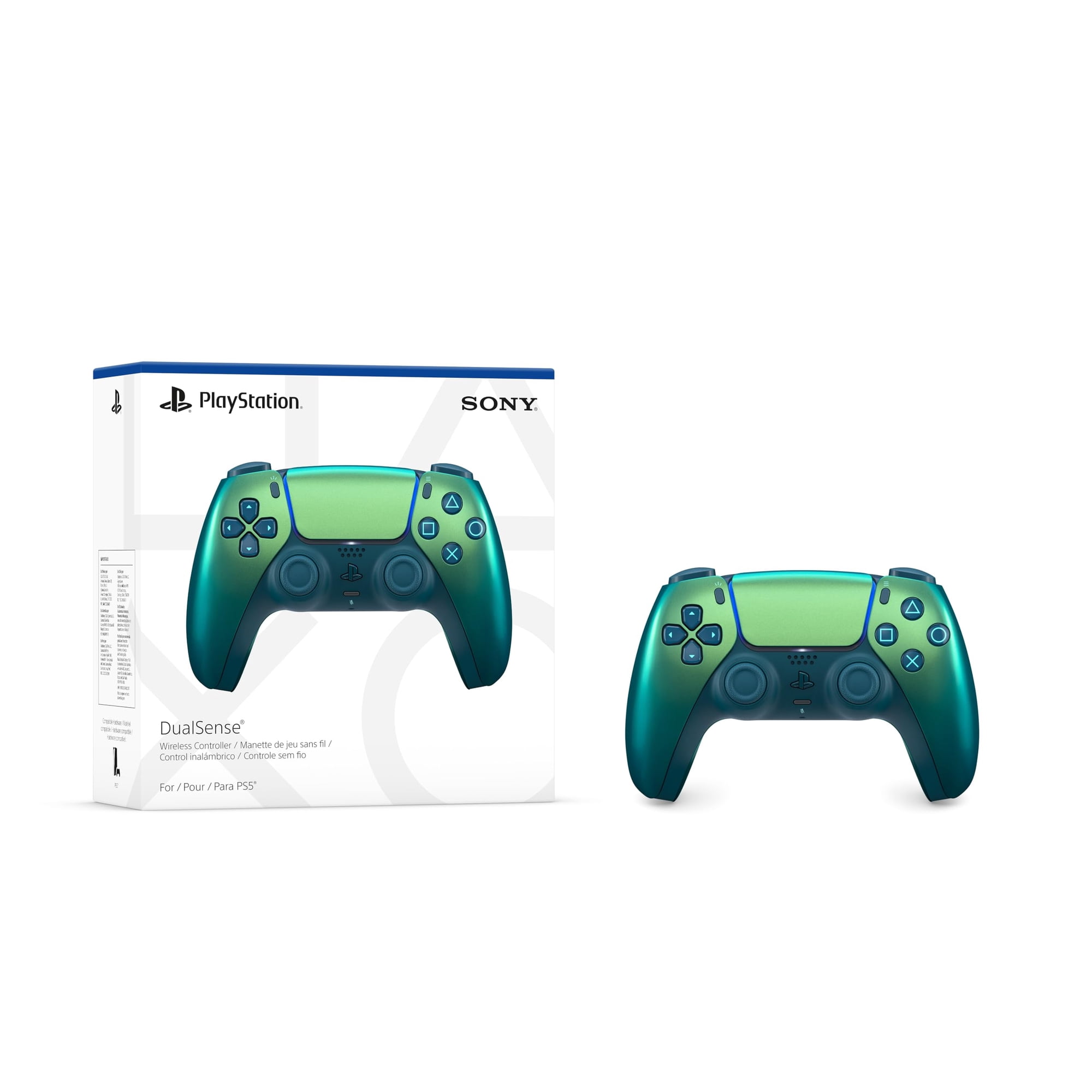 Mando Inalámbrico Playstation Dualsense Chroma Teal
