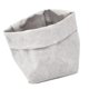 thumbnail image 5 of Bolsa De Almacenamiento De Papel Kraft Lavable Maceta Para Plantas Suculentas 8x8x15cm Gris, 5 of 5