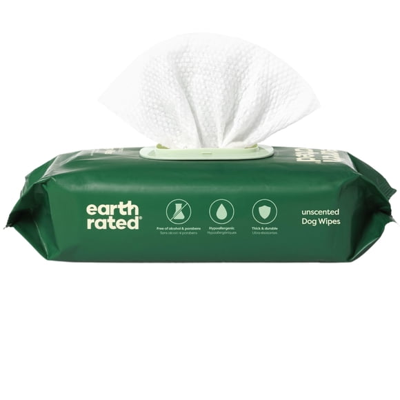 Toallitas para mascotas con textura natural para perros y gatos, sin perfume, 100 unidades