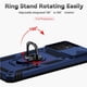 thumbnail image 3 of Estuche GANGXUN para Samsung Galaxy A13 5G, soporte giratorio 360°, estilo mecánico y magnético, 3 of 5