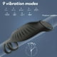 thumbnail image 2 of Rechargeable Waterproof Vibrating Triple Cock Ring: 9 Modes, Stretchy Penis Ring Couple Vibrator - Perfect for Couples!, 2 of 2
