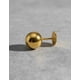 thumbnail image 4 of Aros Bolita 10mm N8 Oro 18k Atornillados 2.2gr Regalo Mujer Dorado, 4 of 5
