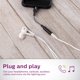 thumbnail image 5 of Adaptador Dlc4310v Lightning A 3 5 Mm Cable De 10 Cm, 5 of 6