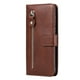 thumbnail image 2 of Funda con Cremallera para Xiaomi Redmi 12 5G, Carcasa Cartera de Cuero PU con Soporte y Tarjetero, 2 of 6