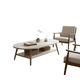 thumbnail image 1 of Mesa De Centro Dos Niveles 120x60x42cm Mesa Redonda Auxiliar, 1 of 3