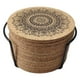thumbnail image 4 of 12 Piezas De Corcho Posavasadores Beber Posavasas Absorbentes 4 Pulgadas Copa Reutilizable, 4 of 4