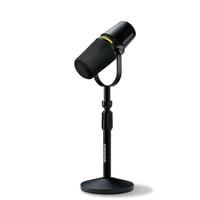 Micrófono Shure Mv7+ Podcast Dynamic Con Soporte Negro