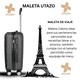 thumbnail image 3 of Maleta Utazo Cabina De 10 Kg Equipaje Chica Ruedas Avión, 3 of 7