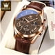 thumbnail image 1 of Reloj Cronógrafo de Lujo para Hombre con Correa de Cuero Clásico, 1 of 3