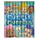 thumbnail image 1 of Cortina de ducha con diseño de Bubble Guppies de dibujos animados, juego de cortinas de baño con ganchos, tamaño 60 x 72 pulgadas, 1 of 3