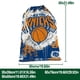 thumbnail image 3 of NEW YORK KNICKS Bolsa de regalo con cierre de cinta navideño para decoración de Navidad, 20 cm × 31 cm., 3 of 6