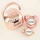 thumbnail image 4 of Baby Personalized Pacifier With Name, Pacifier Box Set, Customized Pacifier +Pacifier Clip+ Storage Box For 0-18 Months, 4 of 5