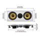 thumbnail image 2 of Altavoz de canal central Acoustic Audio HD-6c In-Wall 6.5, 2 of 5