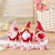 thumbnail image 1 of Valentines Gnomes Elegondrar 4.33 H, 3 unidades, corazón de amor de resina, 1 of 3