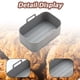 thumbnail image 4 of Bandeja rectangular de silicona para freidora de aire, almohadilla grande de silicona para freidora de aire, freidora de aire de silicona, 4 of 5