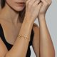 thumbnail image 3 of Pulsera MEFELAY de trébol de cuatro hojas en oro de 18K para mujer, 3 of 3