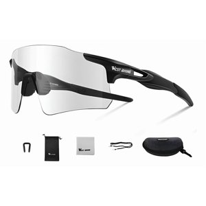 West Biking - Lentes Fotocromaticos Sin Marco Ciclismo Deportes Outdoor Multicolor Único