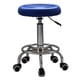 thumbnail image 5 of Salón Peluquería Taburete Masaje Peluquería Silla Giratoria Elevador Hidráulico Azul, 5 of 5