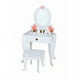 thumbnail image 2 of Tocador Retro Blanco Con Accesorios, 2 of 3