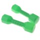 thumbnail image 1 of 1 par de pesas ligeras de plástico al aire libre ejercicio de fitness ejercicio ni?os verde, 1 of 5