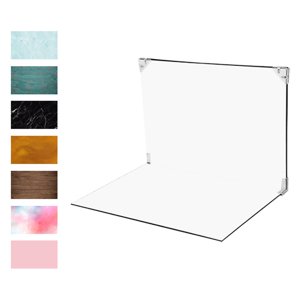 Magideal - Kit De Fondo Para Fotografía, Accesorios Profesionales Para Fotografía Doméstica, Prácticos, Tableros De Fondo Para Fotografía De Alimentos, Productos Estilo B