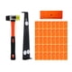 thumbnail image 4 of Juego De Instalación De Pisos De Madera Laminada De 43 Piezas Instalación De Pisos De Madera Bloque Naranja, 4 of 5