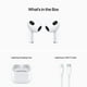 thumbnail image 3 of Airpods De s (tercera Generación) Con Estuche De Carga Lightning Blanco (s) Reacondicionado, 3 of 4