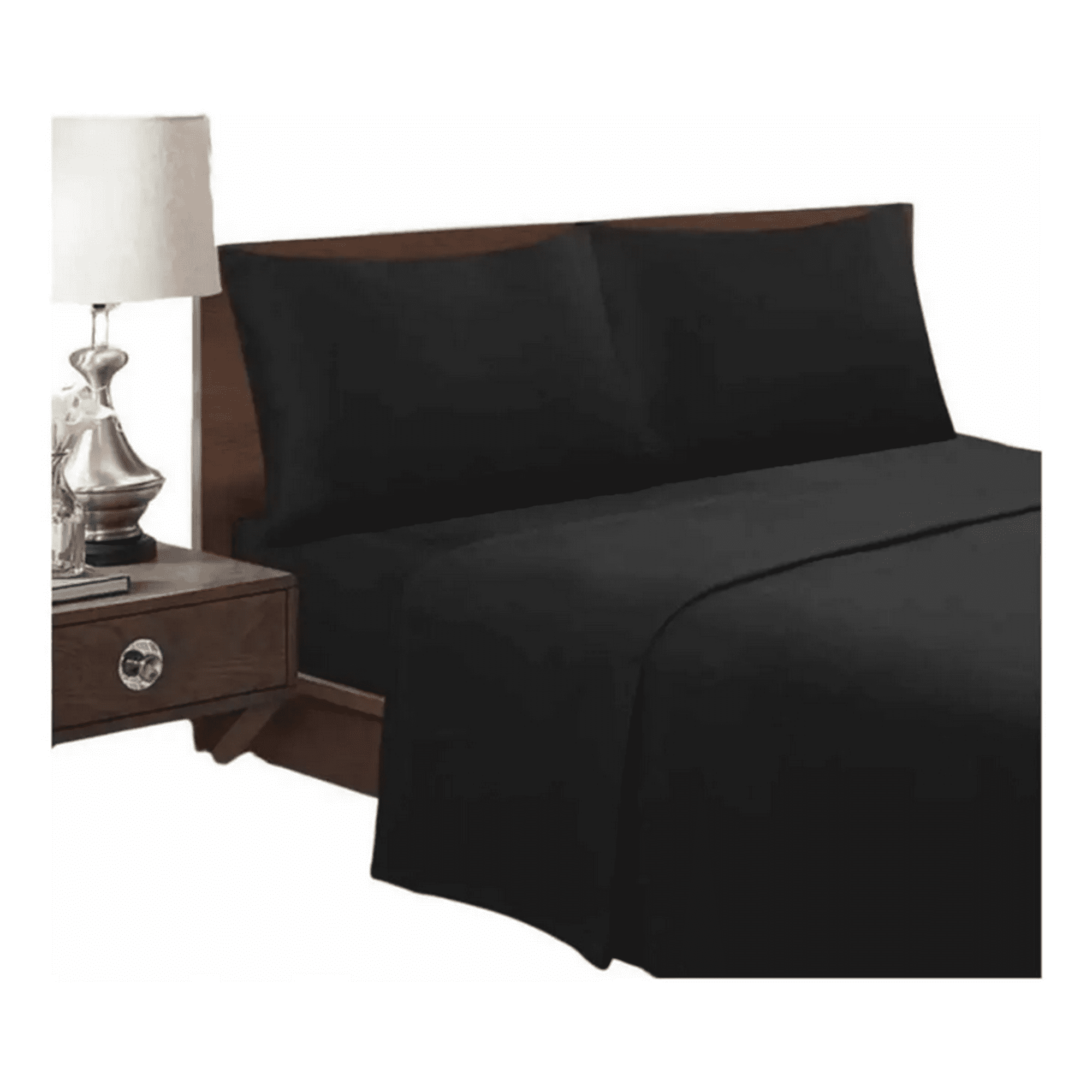 Genérico - Juego Sabana Poliéster 2 Plazas 4 Piezas