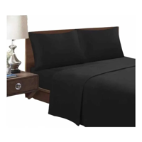 Genérico - Juego Sabana Poliéster 2 Plazas 4 Piezas