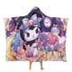thumbnail image 1 of Kuromi Manta Capa con Capucha Anti-Bolitas, Manta de Lana Ártica Suave, Manta Portátil de Felpa Ligera y Lujosa, Poncho para Siesta en Casa y Oficina, 100*130cm, 1 of 6