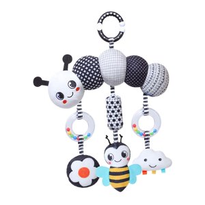 Magideal - Cuna Móvil Sensorial Juguete Animales Recién Nacidos Sonajeros Juguete Móvil Bebé Cuna Sonajeros Para Regalos Bebés Recién Nacidos Niños Edad 0+ Meses Gusano