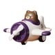 thumbnail image 2 of Juguetes para bebés, avión, juguete, animal bebé, coche de carreras, vehículo para bebé, prensa de juegos, avión para niños pequeños, niños y niñas, r Blanco, 2 of 5
