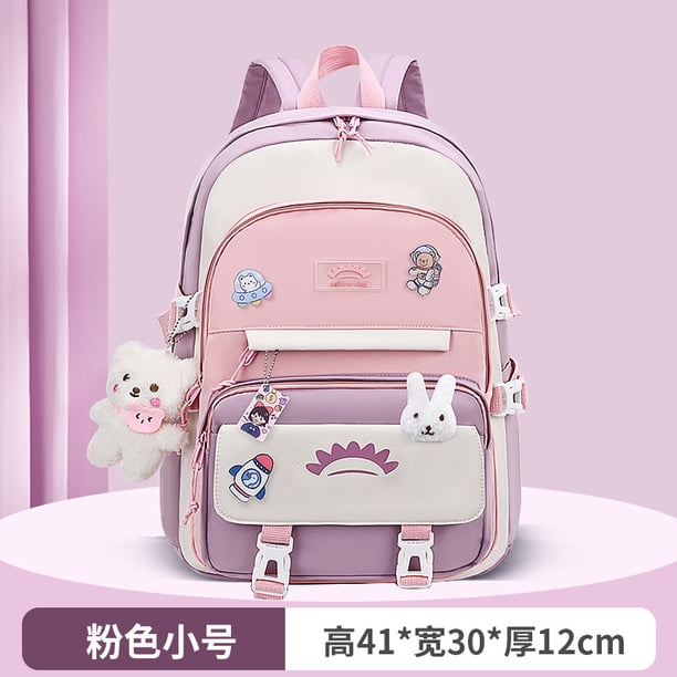 High School Girls Backpack Multi Pockets School Bags For Teenage Girls Japanese Kawaii Backpack Women Cute Book Bag Mochila