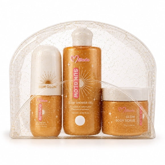 Set viajero Sun Glow Misucka Sunny Caramel