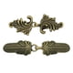 thumbnail image 2 of 2 Clips Para Cárdigan Para Mujer, Cierres Para Capa, Diseño Retro, Clips Para Suéter, Color Bronce, 2 of 5